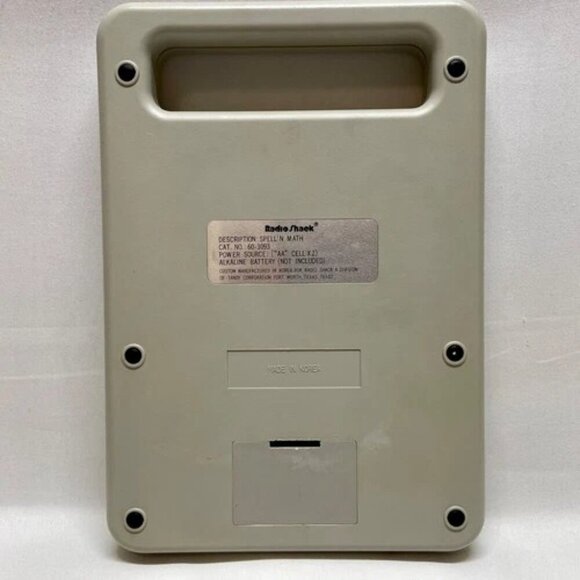 Spell N Math Radio Shack Learning System Rare 1980's Korea Vintage Tested Works! - Picture 4 of 15